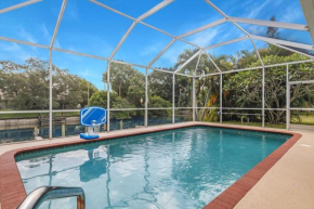 Private Villa with heated Pool on a Freshwater canal - Villa Off Course - Roelens Vacations
